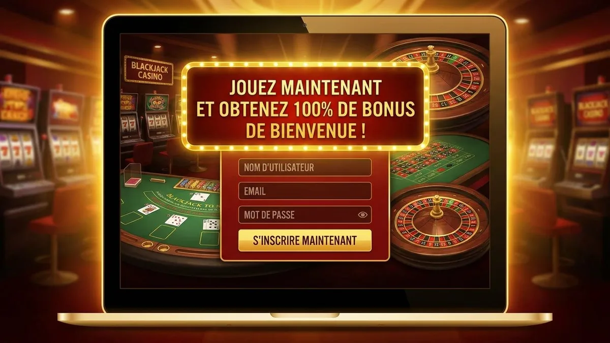 Inscription avec bonus